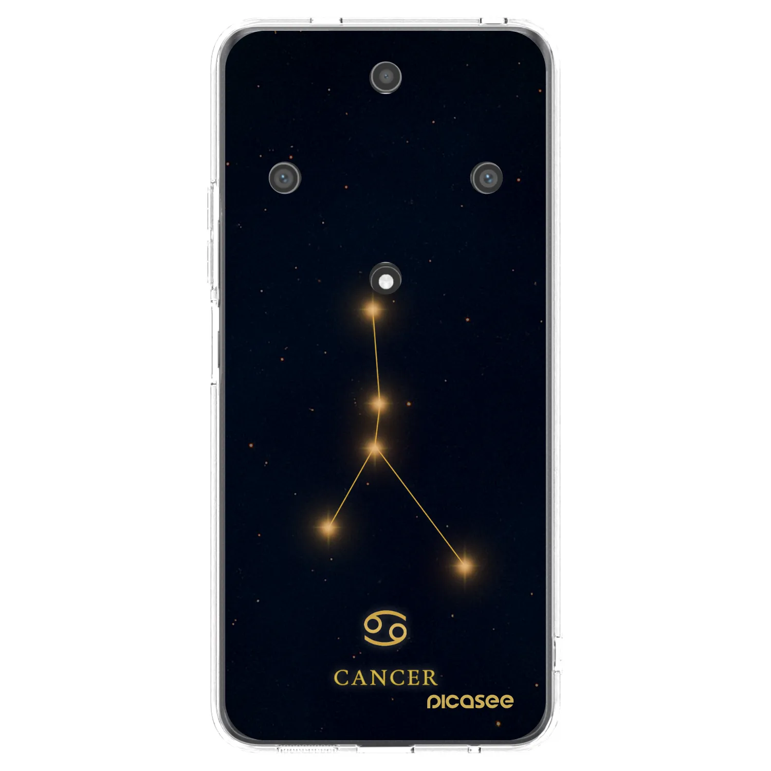 Picasee διαφανής θήκη σιλικόνης Honor Magic5 Lite 5G - CANCER