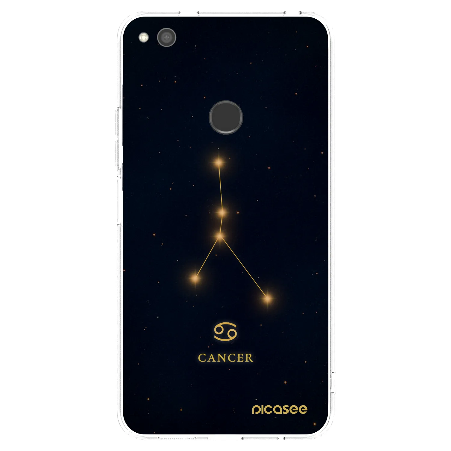 Picasee διαφανής θήκη σιλικόνης Huawei P9 Lite 2017 - CANCER