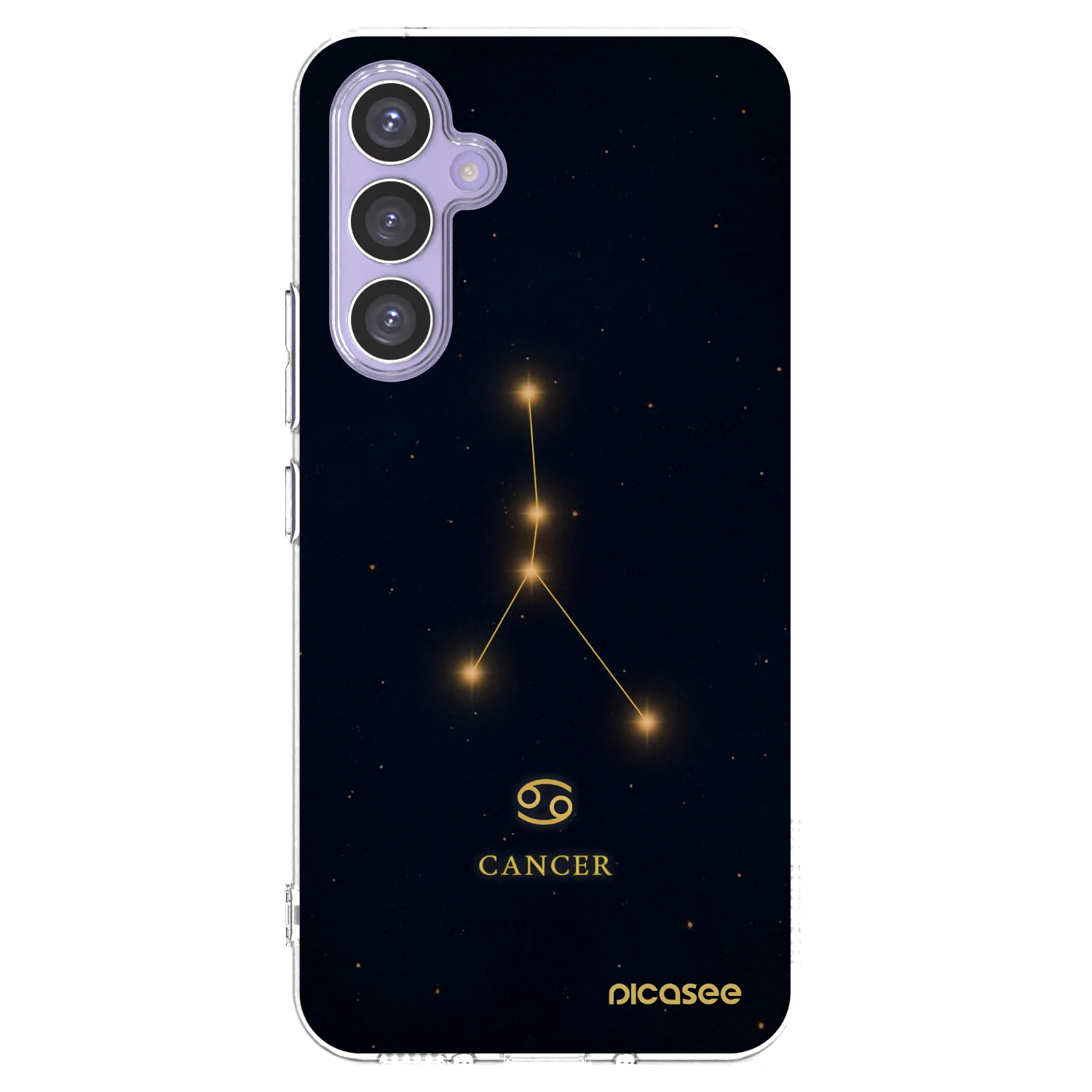 Picasee διαφανής θήκη σιλικόνης Samsung Galaxy A54 5G A546B - CANCER