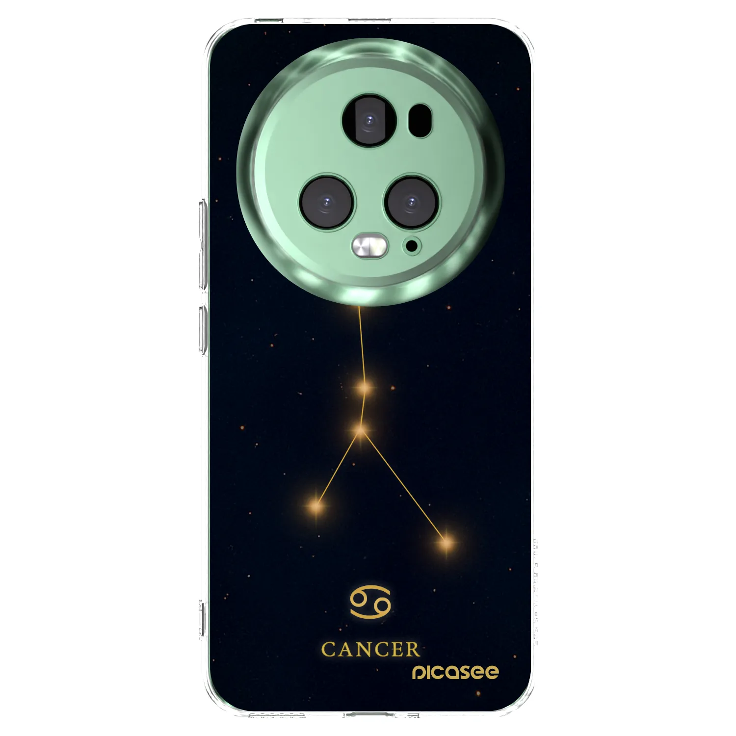 Picasee διαφανής θήκη σιλικόνης Honor Magic5 Pro - CANCER