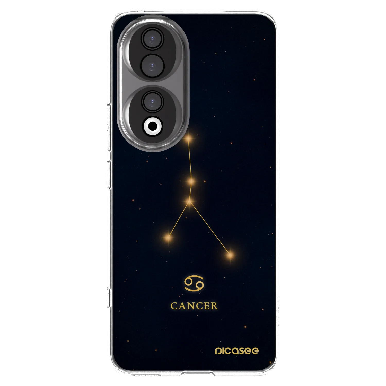 Picasee διαφανής θήκη σιλικόνης Honor 90 5G - CANCER