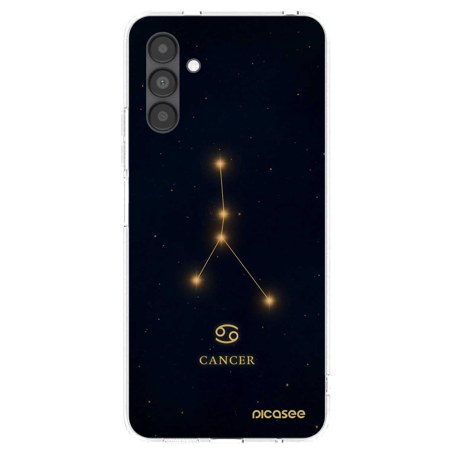 Picasee διαφανής θήκη σιλικόνης Samsung Galaxy A04s A047F - CANCER