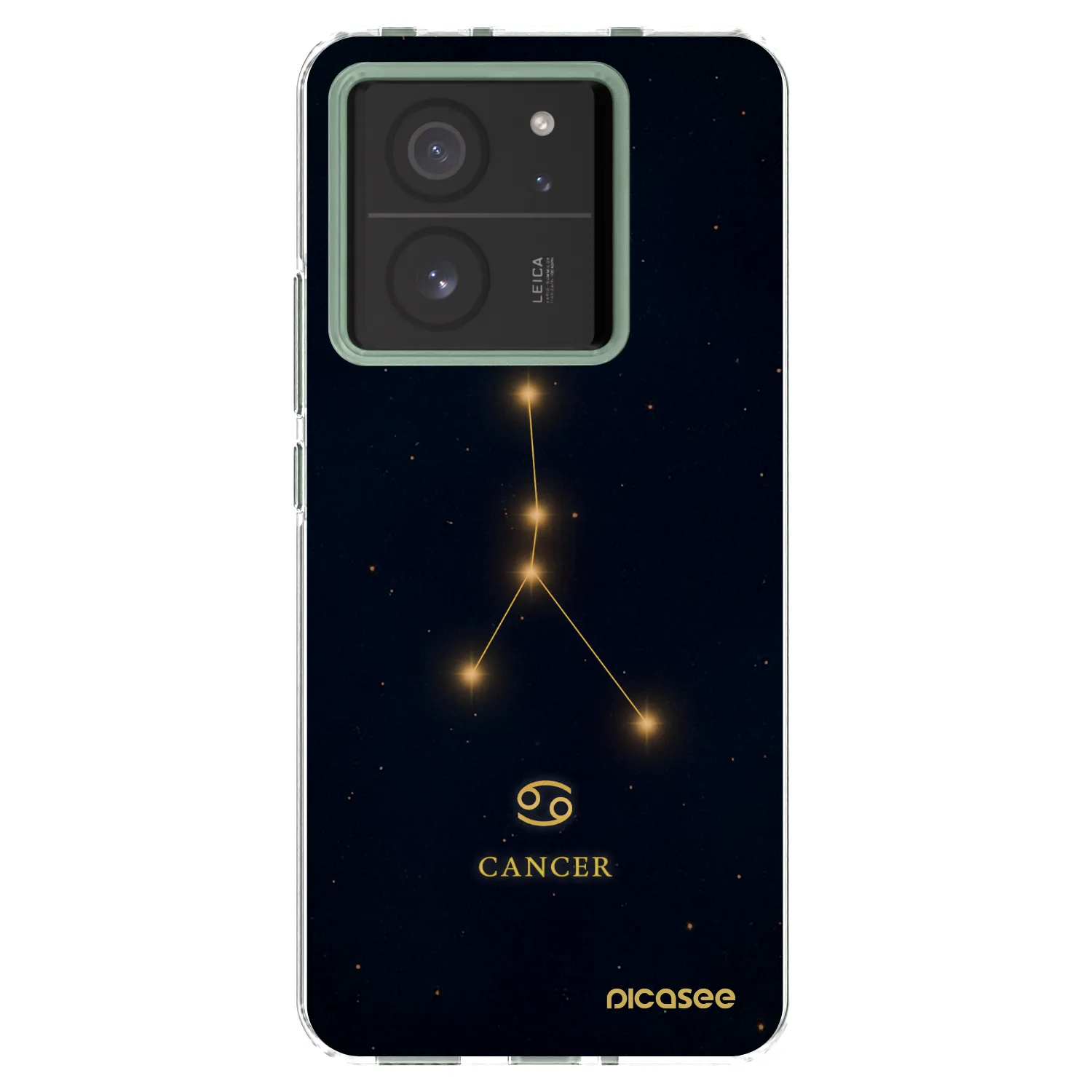 Picasee διαφανής θήκη σιλικόνης Xiaomi 13T Pro - CANCER