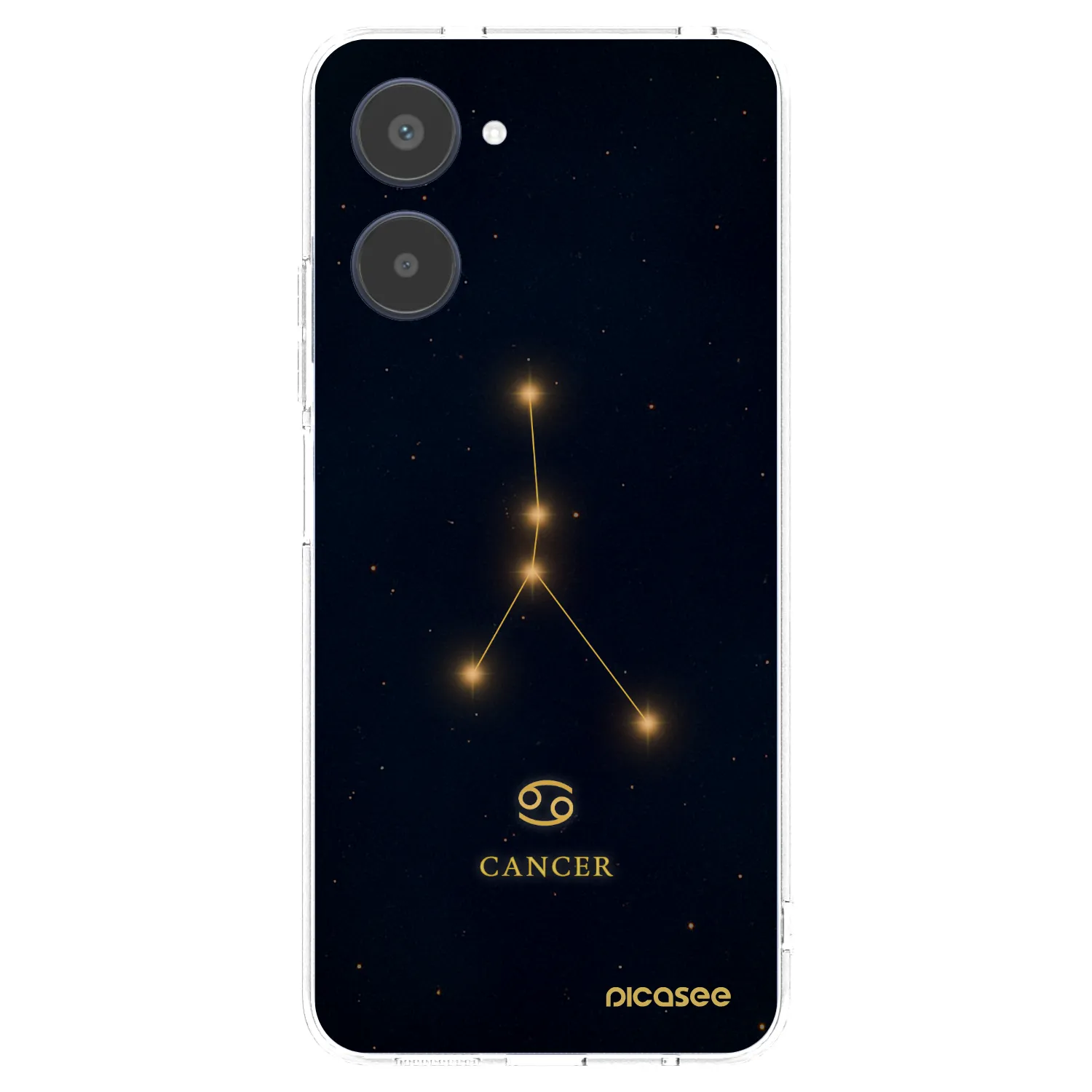 Picasee διαφανής θήκη σιλικόνης Realme 10 4G - CANCER