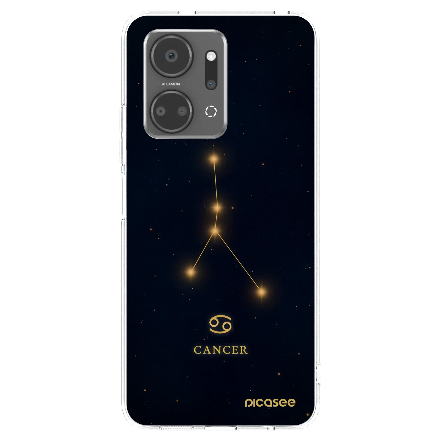 Picasee διαφανής θήκη σιλικόνης Honor X7a - CANCER