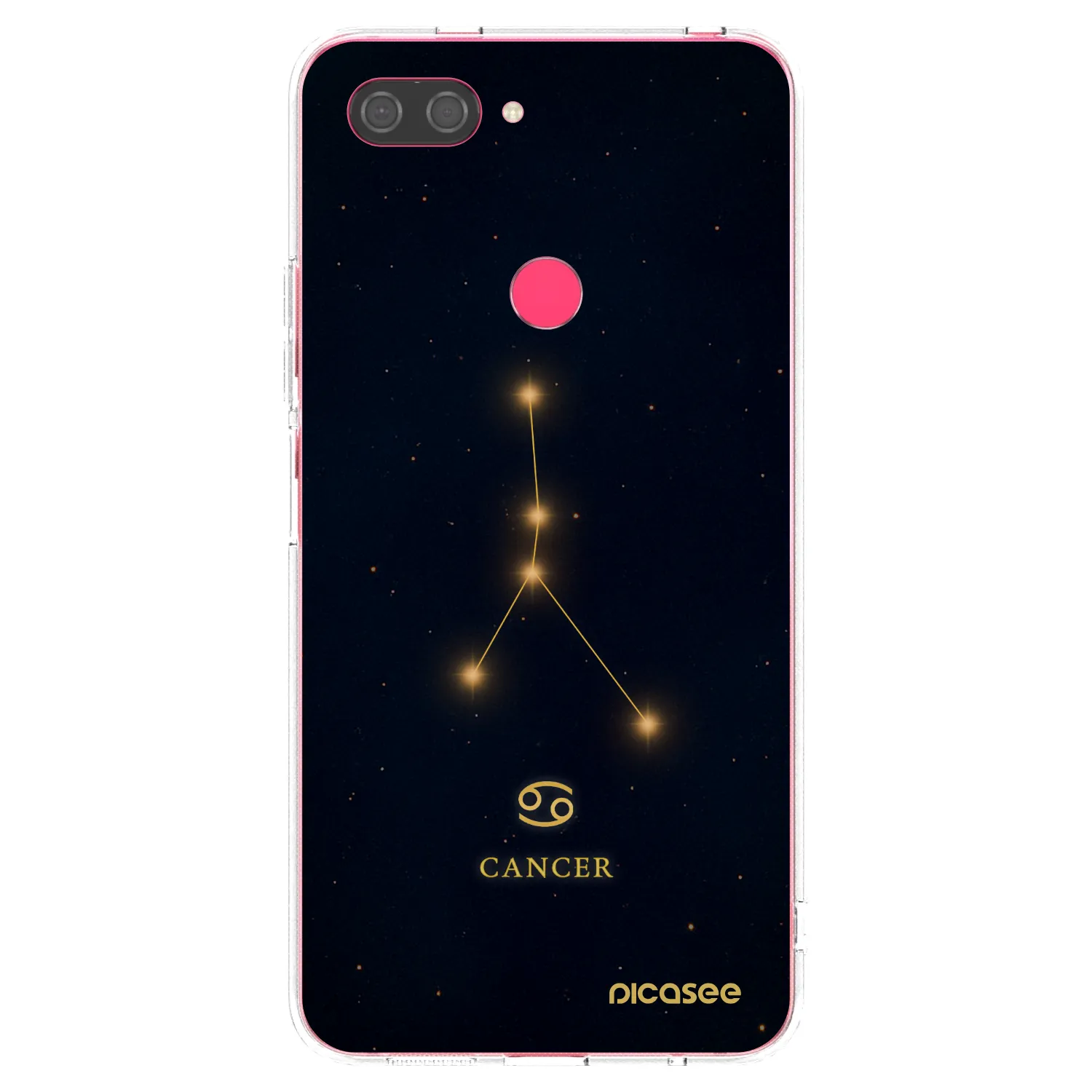 Picasee διαφανής θήκη σιλικόνης Xiaomi Mi 8 Lite - CANCER