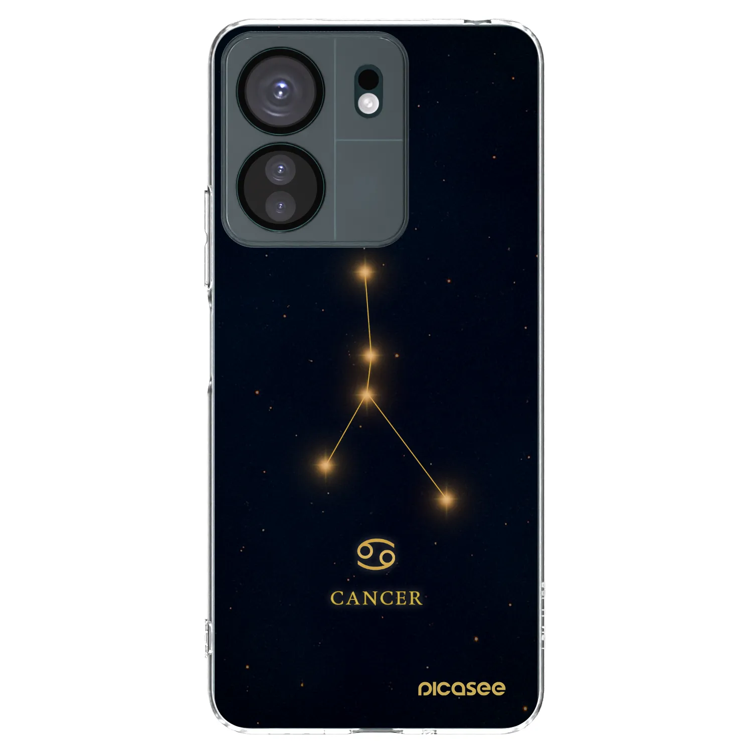 Picasee διαφανής θήκη σιλικόνης Xiaomi Redmi 13C 4G - CANCER