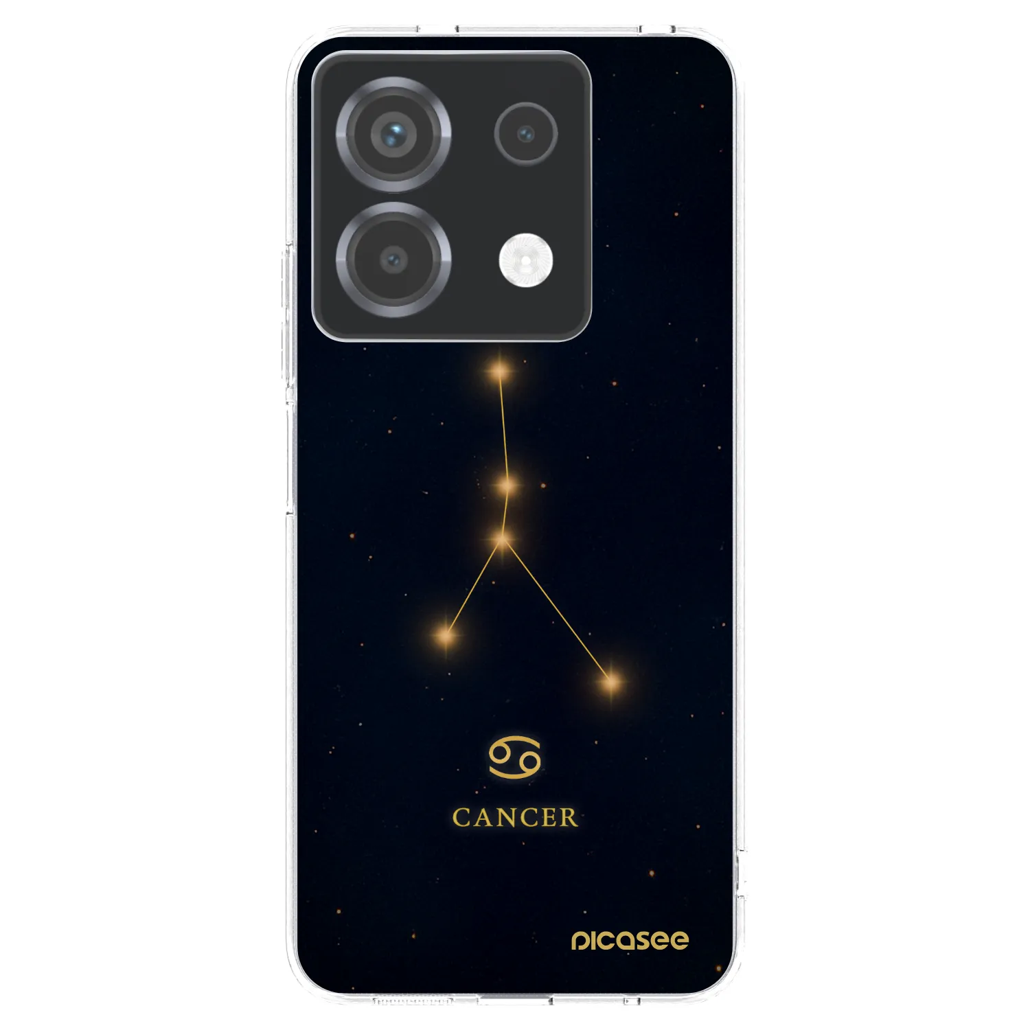 Picasee διαφανής θήκη σιλικόνης Xiaomi Poco X6 - CANCER
