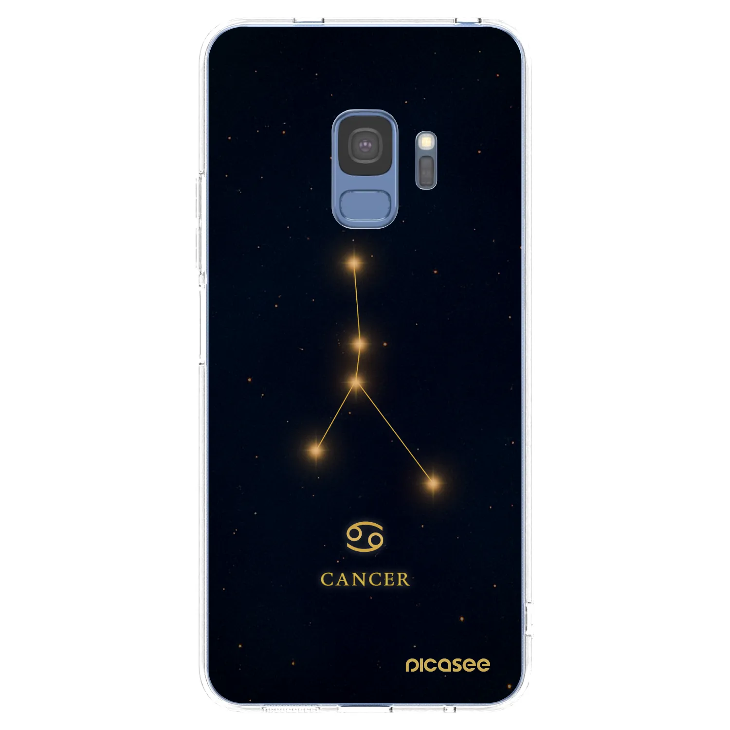 Picasee διαφανής θήκη σιλικόνης Samsung Galaxy S9 G960F - CANCER