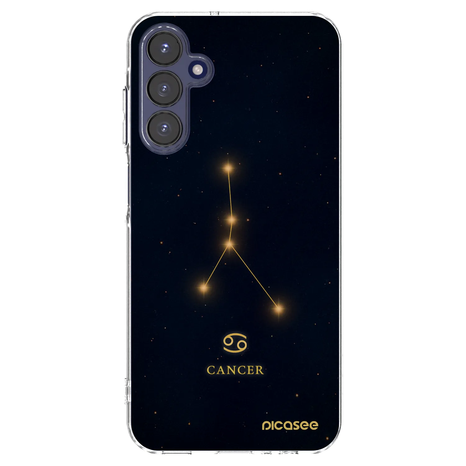 Picasee διαφανής θήκη σιλικόνης Samsung Galaxy A15 A155F 4G - CANCER