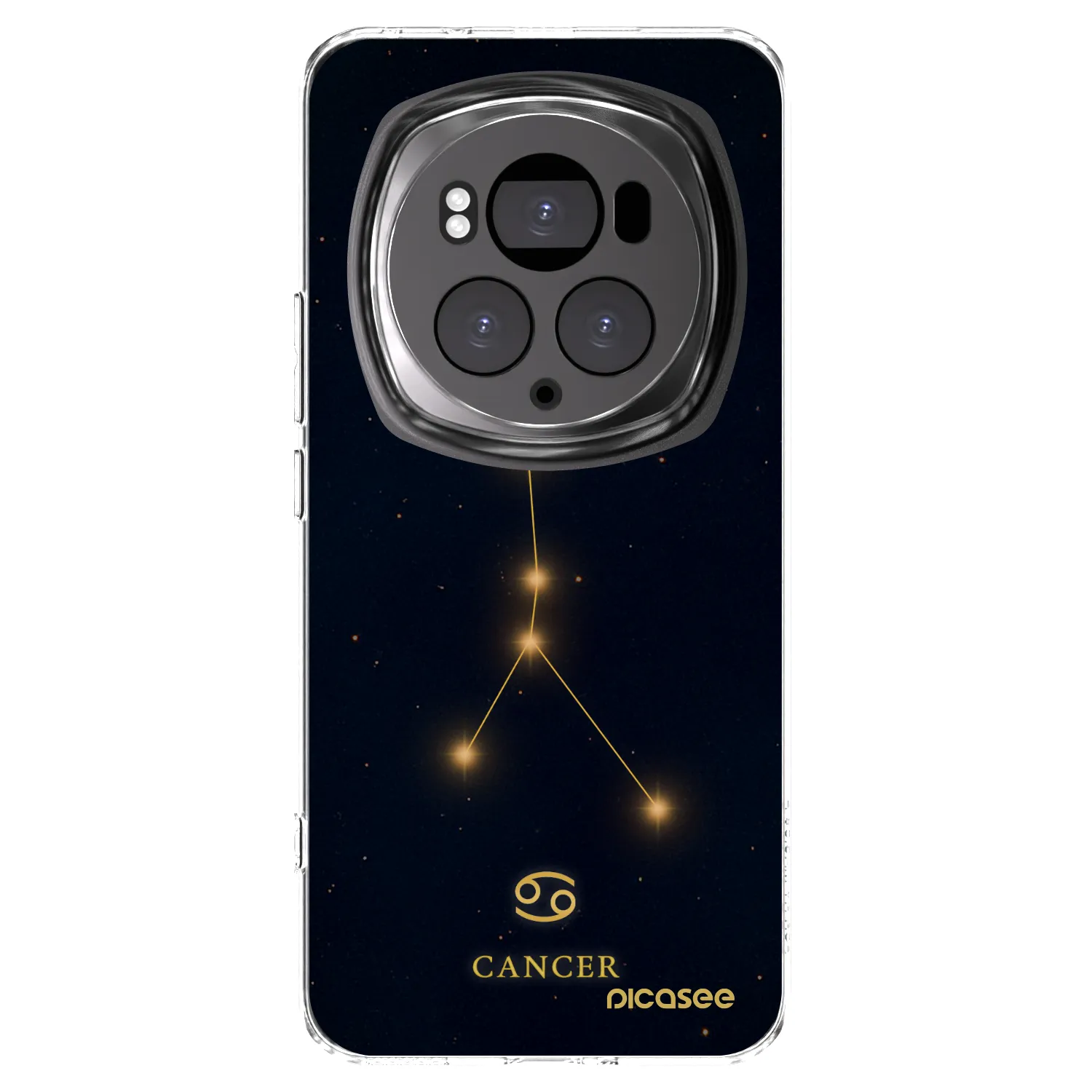Picasee διαφανής θήκη σιλικόνης Honor Magic6 Pro - CANCER
