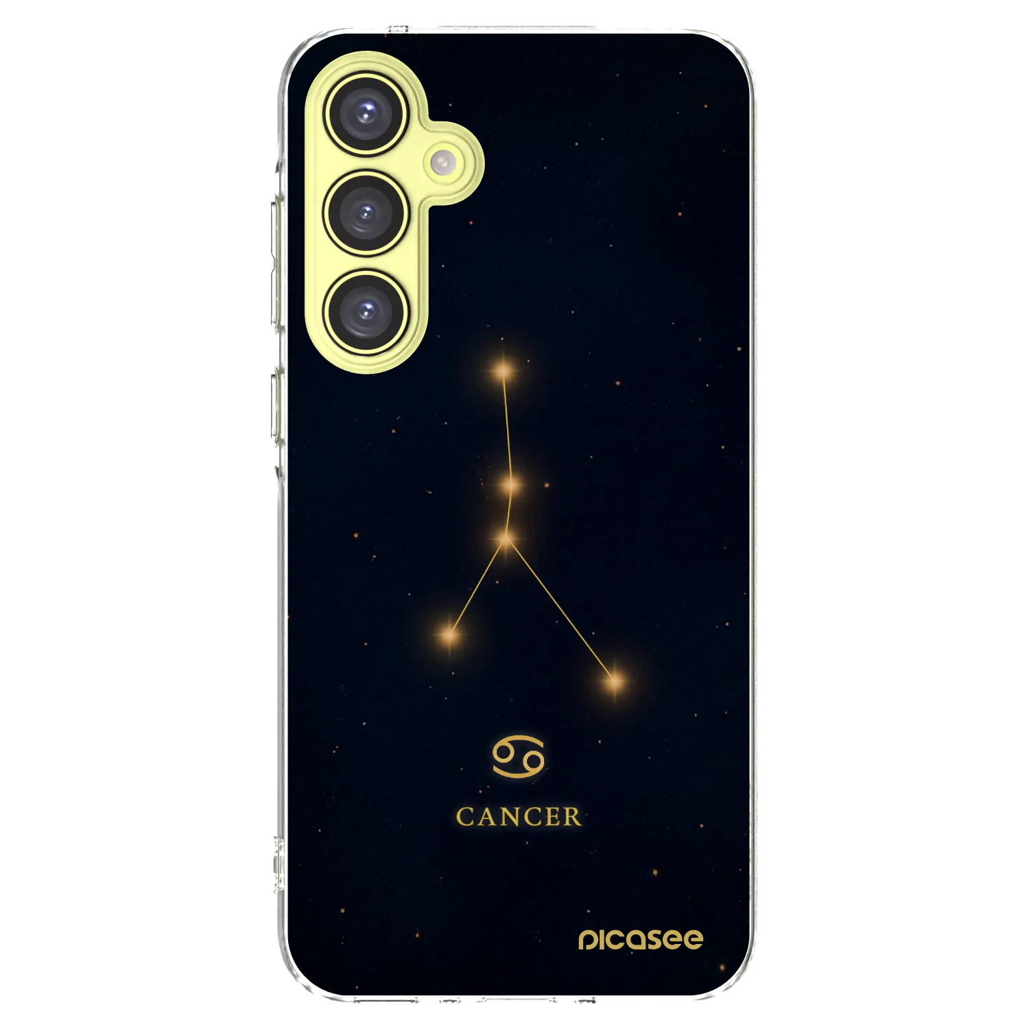 Picasee διαφανής θήκη σιλικόνης Samsung Galaxy A35 5G A356B - CANCER