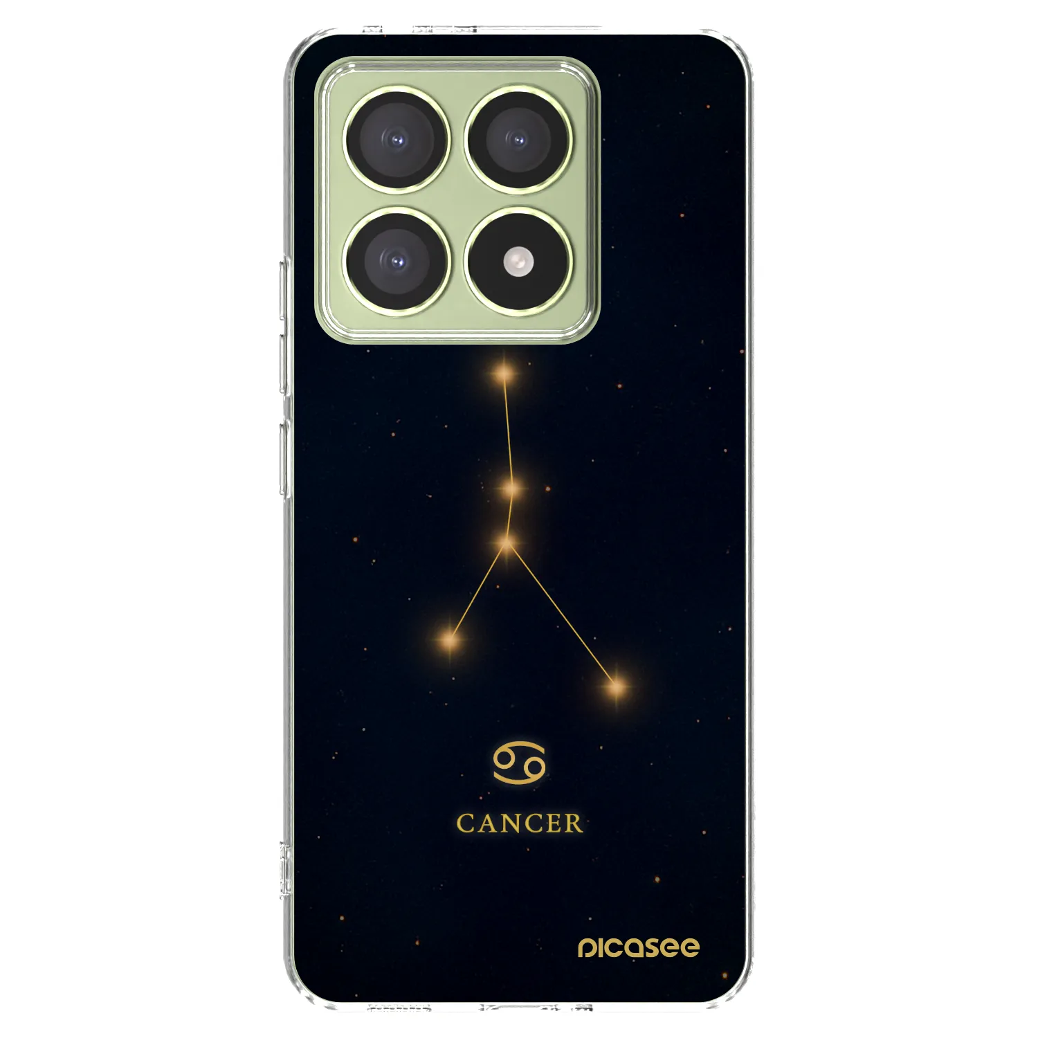 Picasee διαφανής θήκη σιλικόνης Xiaomi 14T - CANCER