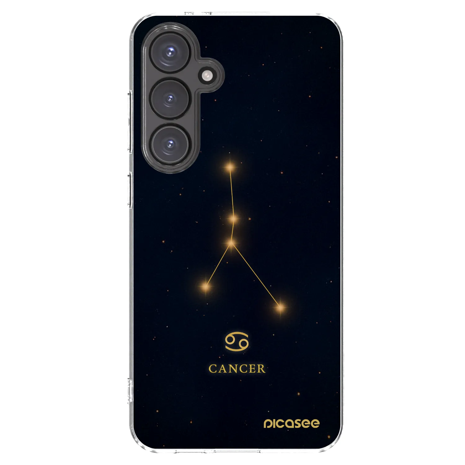 Picasee διαφανής θήκη σιλικόνης Samsung Galaxy S24 FE S721B - CANCER