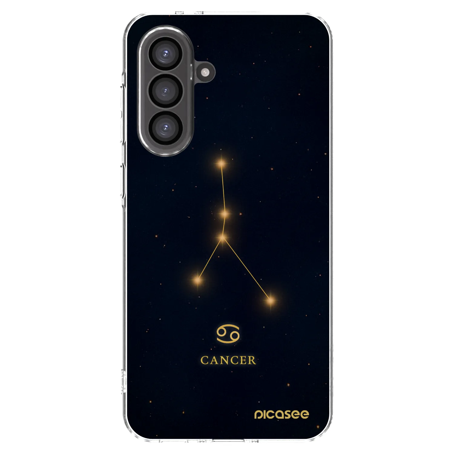 Picasee διαφανής θήκη σιλικόνης Samsung Galaxy A36 5G - CANCER