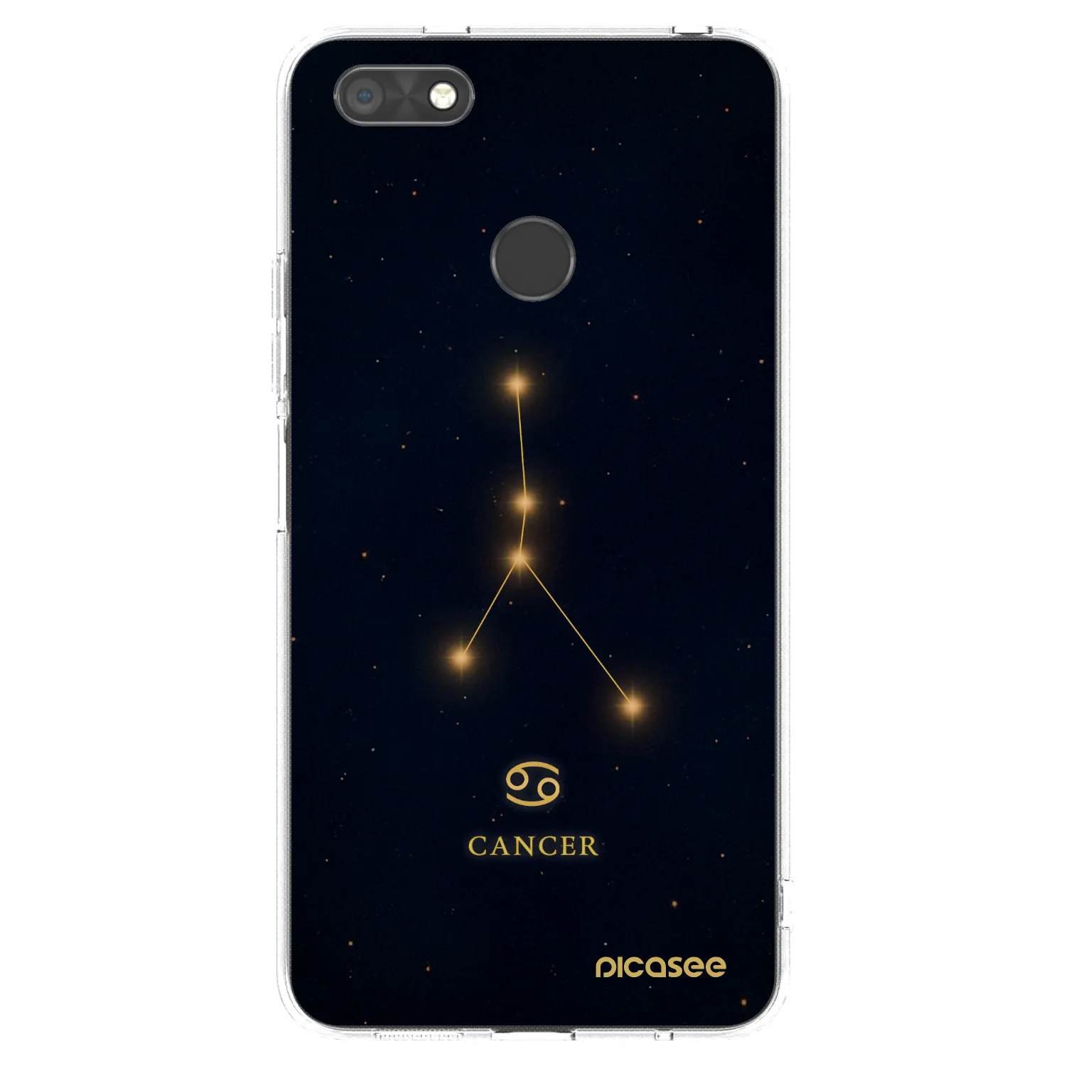 Picasee διαφανής θήκη σιλικόνης Huawei P9 Lite Mini - CANCER