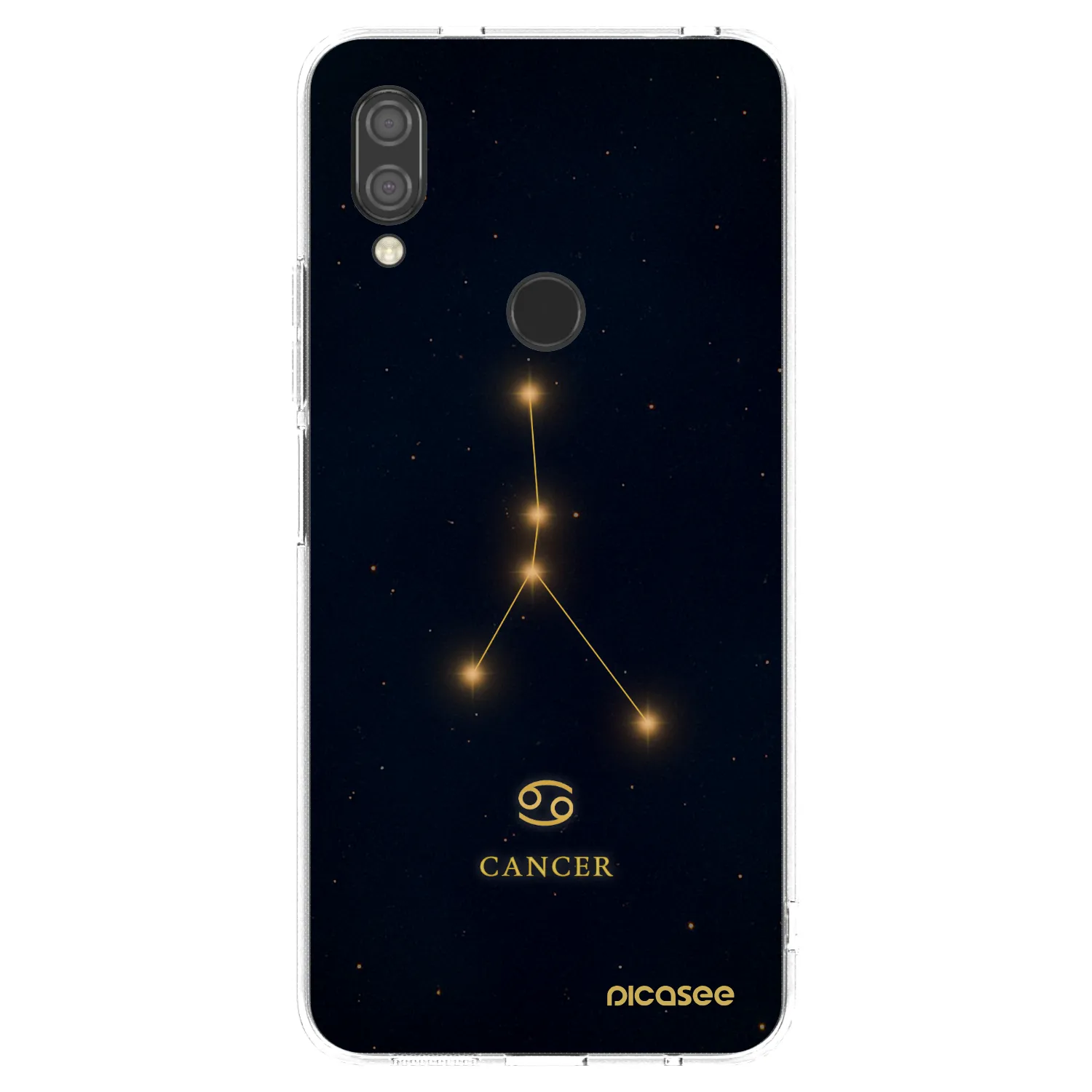 Picasee διαφανής θήκη σιλικόνης Xiaomi Redmi 7 - CANCER