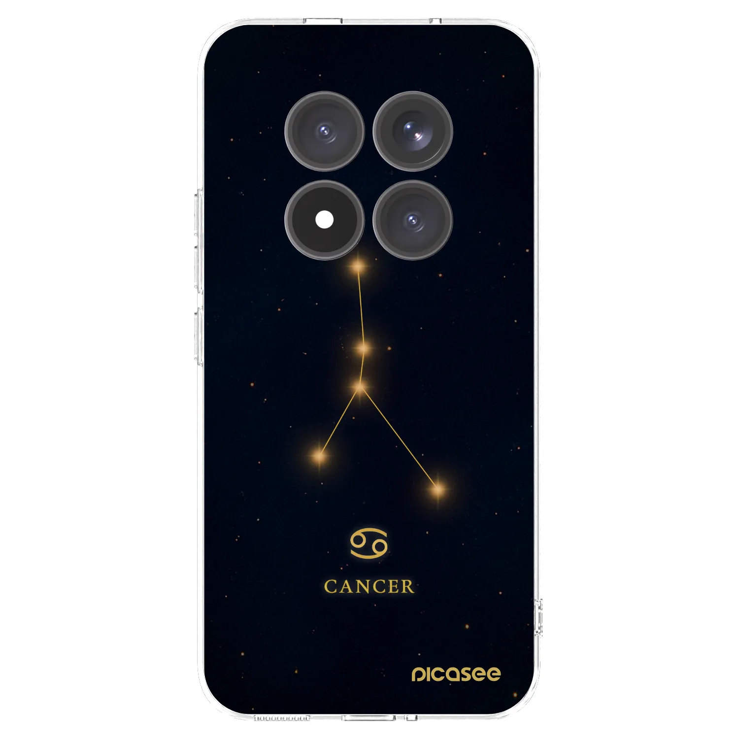 Picasee διαφανής θήκη σιλικόνης Xiaomi Redmi Note 15 Pro+ - CANCER