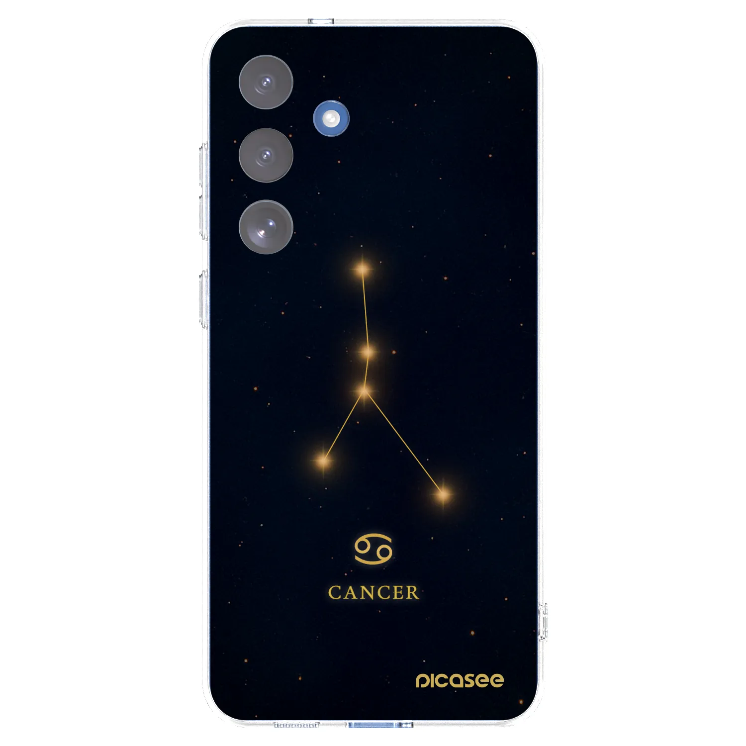 Picasee διαφανής θήκη σιλικόνης Samsung Galaxy S25 FE 5G - CANCER