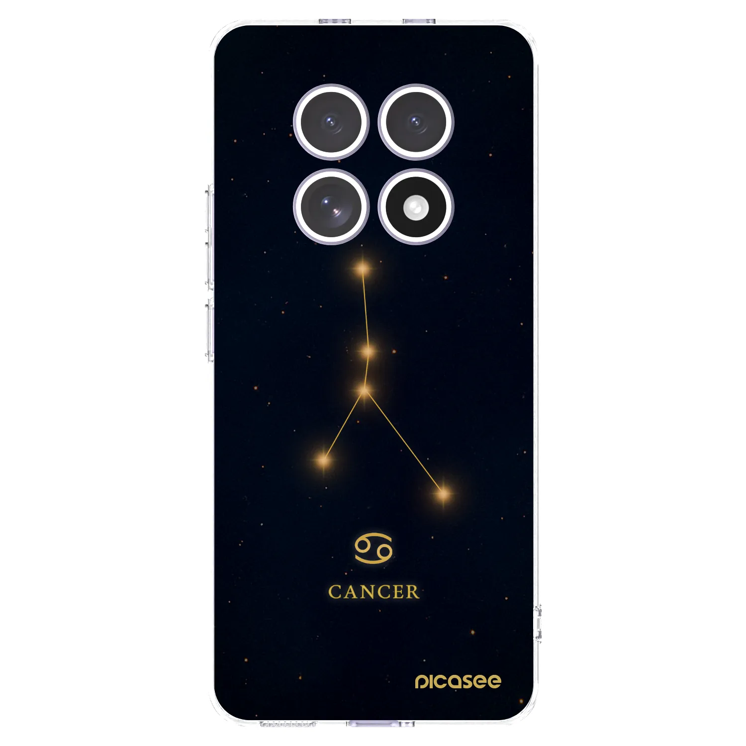 Picasee διαφανής θήκη σιλικόνης Xiaomi Redmi Note 15 - CANCER