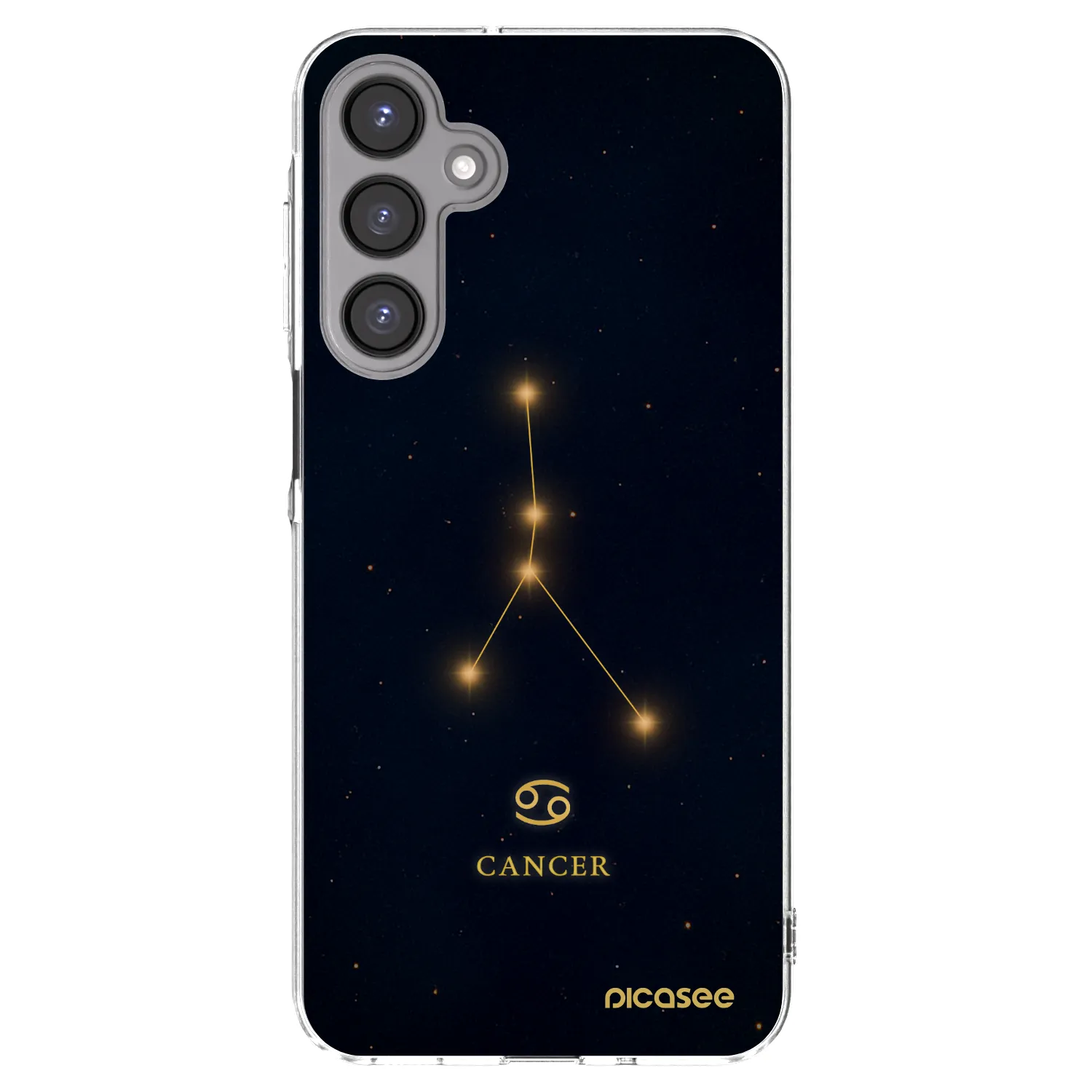 Picasee διαφανής θήκη σιλικόνης Samsung Galaxy A16 4G - CANCER