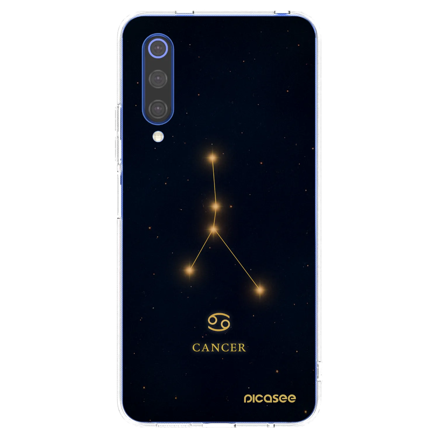 Picasee διαφανής θήκη σιλικόνης Xiaomi Mi 9 SE - CANCER