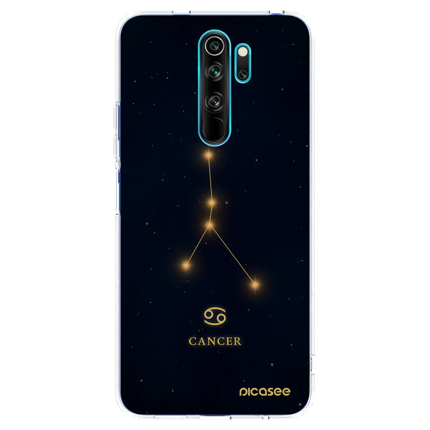 Picasee διαφανής θήκη σιλικόνης Xiaomi Redmi Note 8 Pro - CANCER