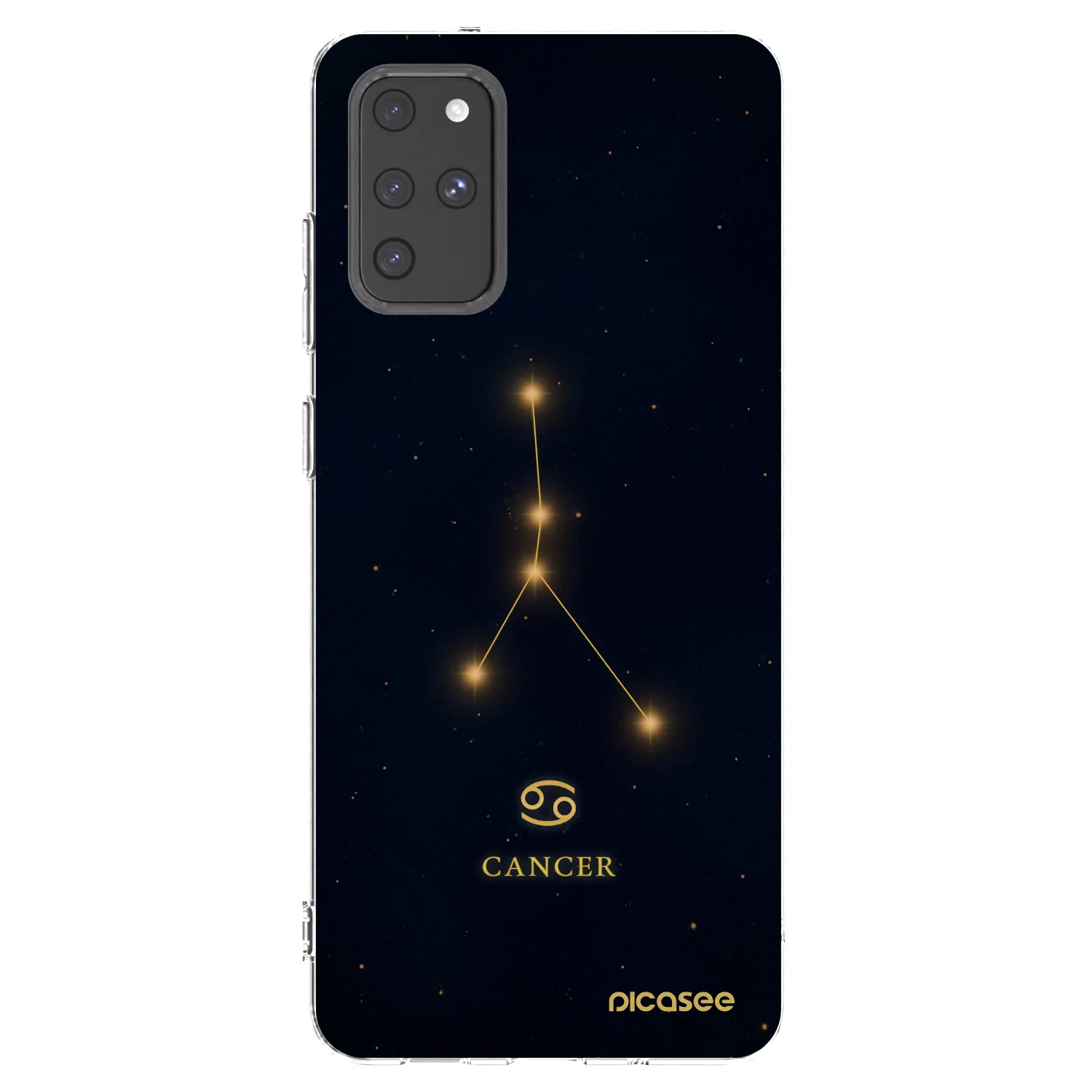 Picasee διαφανής θήκη σιλικόνης Samsung Galaxy S20+ G985F - CANCER