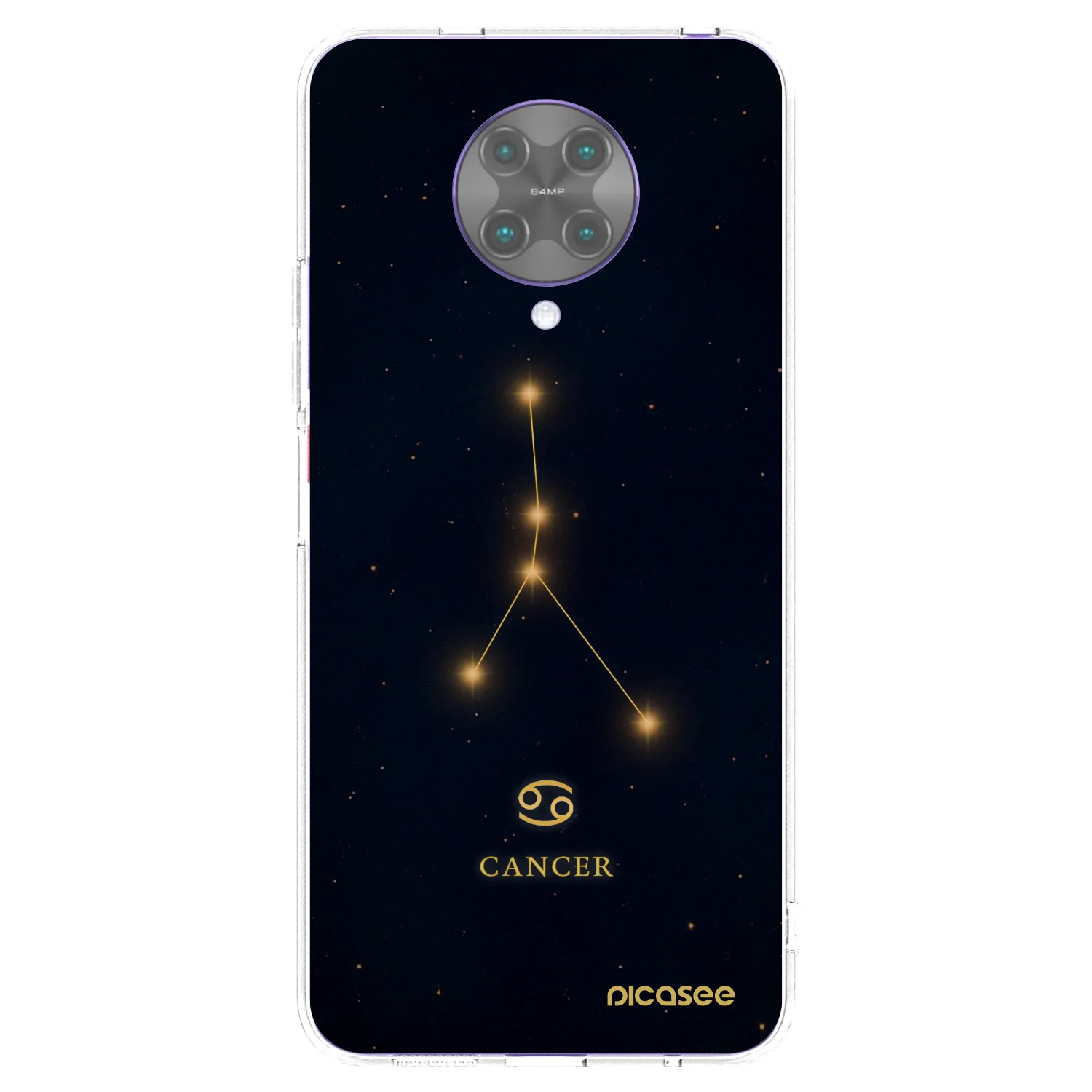 Picasee διαφανής θήκη σιλικόνης Xiaomi Poco F2 Pro - CANCER