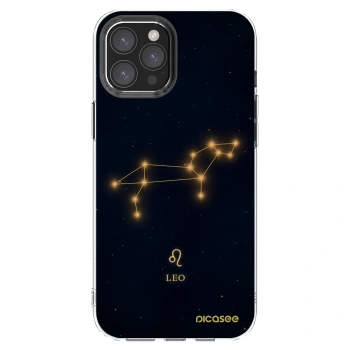 Picasee διαφανής θήκη σιλικόνης Apple iPhone 12 Pro Max - LEO
