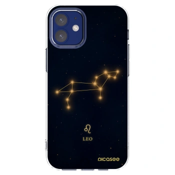 Picasee διαφανής θήκη σιλικόνης Apple iPhone 12 mini - LEO
