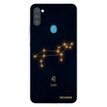 Picasee διαφανής θήκη σιλικόνης Samsung Galaxy M11 - LEO
