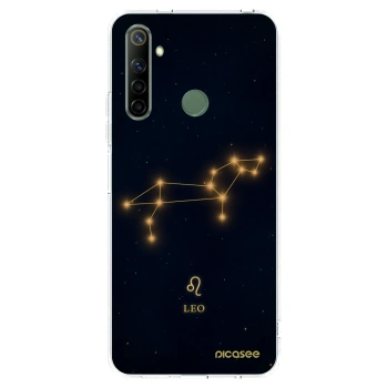 Picasee διαφανής θήκη σιλικόνης Realme 6i - LEO