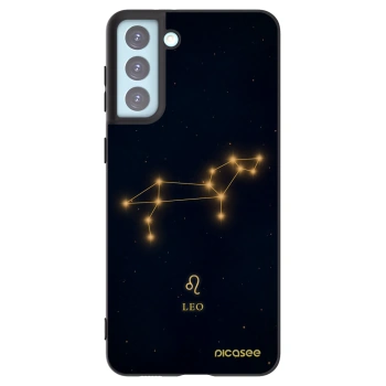 Picasee Μαύρη θήκη σιλικόνης για Samsung Galaxy S21+ 5G G996F - LEO