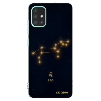 Picasee διαφανής θήκη σιλικόνης Samsung Galaxy M31s - LEO