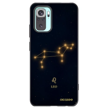 Picasee Μαύρη θήκη σιλικόνης για Xiaomi Redmi Note 10 Pro - LEO