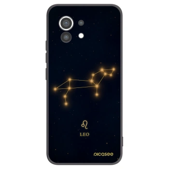 Picasee Μαύρη θήκη σιλικόνης για Xiaomi Mi 11 - LEO