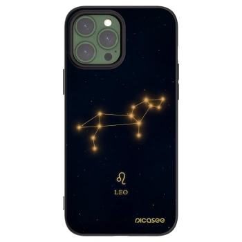 Picasee Μαύρη θήκη σιλικόνης για Apple iPhone 13 Pro Max - LEO