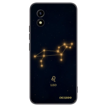 Picasee Μαύρη θήκη σιλικόνης για Vivo Y01 - LEO