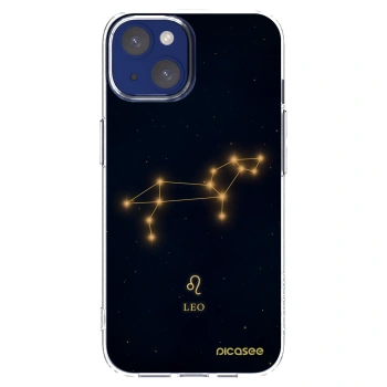 Picasee διαφανής θήκη σιλικόνης Apple iPhone 14 - LEO