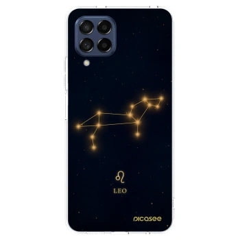 Picasee διαφανής θήκη σιλικόνης Samsung Galaxy M53 5G - LEO