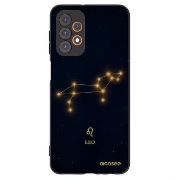 Picasee Μαύρη θήκη σιλικόνης για Samsung Galaxy A23 A235F 4G - LEO