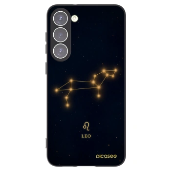 Picasee Μαύρη θήκη σιλικόνης για Samsung Galaxy S23+ 5G - LEO
