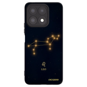 Picasee Μαύρη θήκη σιλικόνης για Honor X8a - LEO