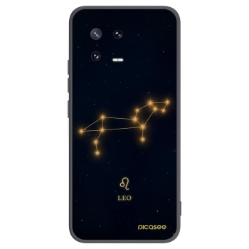 Picasee Μαύρη θήκη σιλικόνης για Xiaomi 13 Pro - LEO