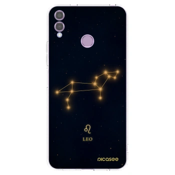 Picasee διαφανής θήκη σιλικόνης Honor 8X - LEO