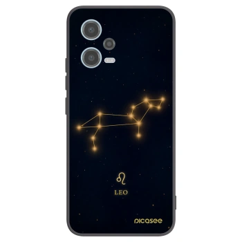 Picasee Μαύρη θήκη σιλικόνης για Xiaomi Redmi Note 12 5G - LEO