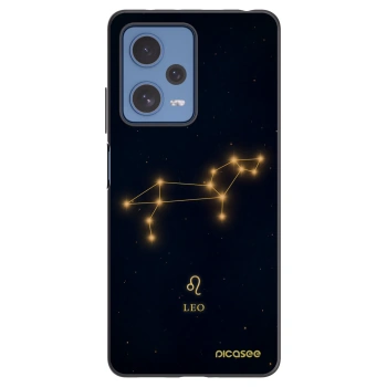 Picasee Μαύρη θήκη σιλικόνης για Xiaomi Redmi Note 12 Pro 5G - LEO