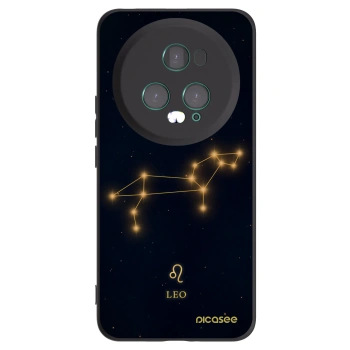 Picasee Μαύρη θήκη σιλικόνης για Honor Magic5 Pro - LEO