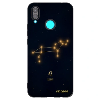 Picasee Μαύρη θήκη σιλικόνης για Huawei Nova 3 - LEO